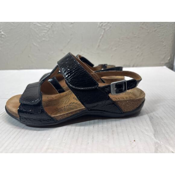 Dr. Andrew Weil SPAIN Orthaheel Comfort Sandal Sonora Orthoheel Black 6 US EU 37 - Picture 2 of 4